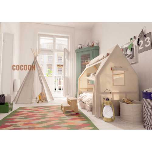 Wood House Bed Frame for Kids | Twin Bed, Toddler Bed, House Bed | Perfect for Children’s Home & Nursery | Full Bed Options for Kids Bedroom
