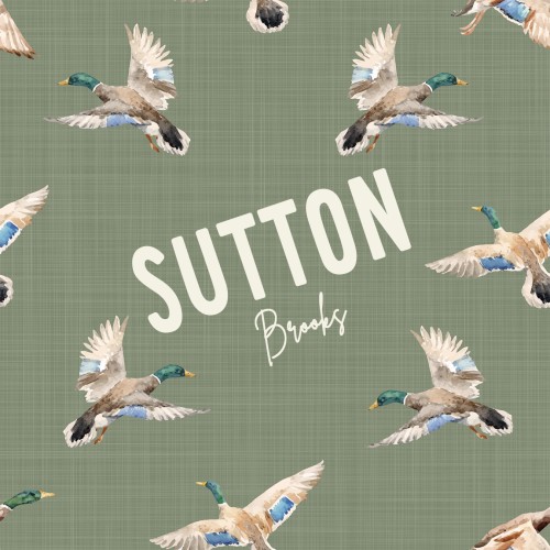 Minky Blanket | Personalized Mallard Flight