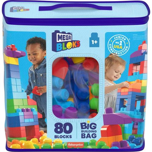 Mega Bloks Big Block Bag 80 Piece Classic