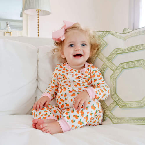 Pumpkin Patch Pink Zip Sleeper