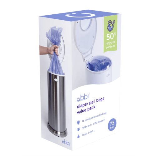 Ubbi diaper pail refill - plastic bags