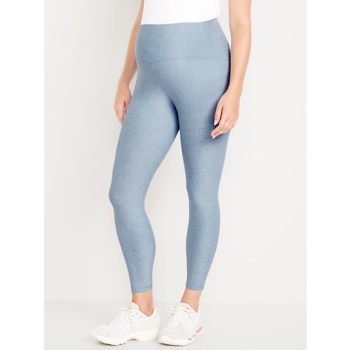 Maternity Full-Panel CloudComfy 7/8 Leggings | Old Navy