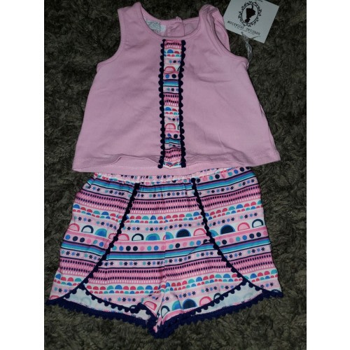 Special Occasion Shorts Set by Marmellata Girls 6/9 months