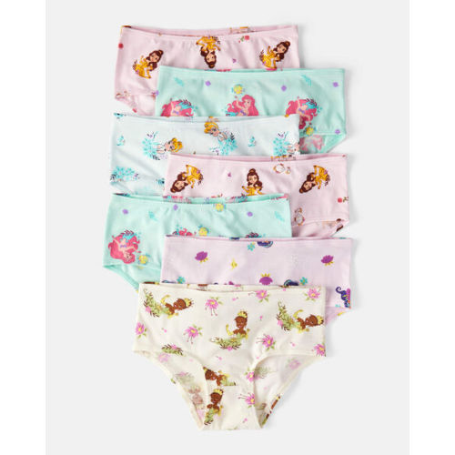 Toddler Girl 7-Pack Disney© Princess Brief Underwear - Carter's | Carter's