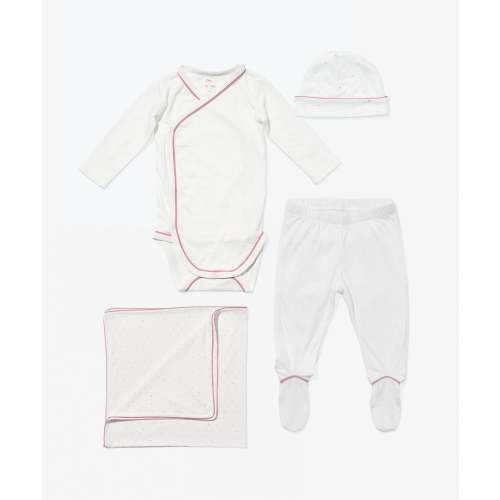 Welcome Baby Bundle, Rose Hearts