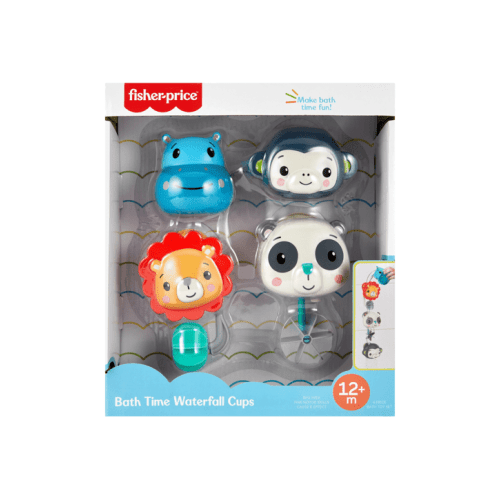 Fisher-Price 4 Piece Bath Time Waterfall Cups