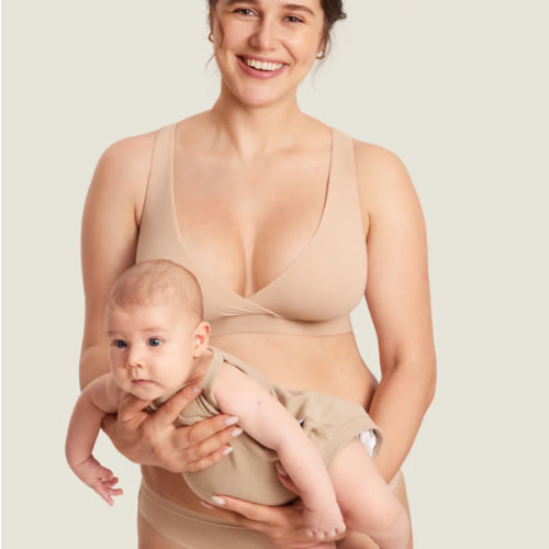 Inbarely® Crossover Racerback Nursing Bra