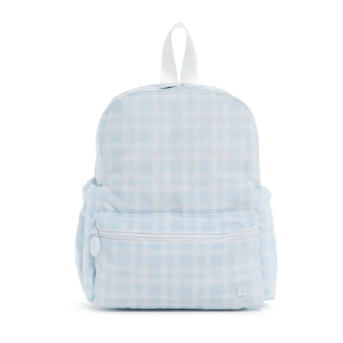 Mini Backer - Pimlico Plaid Blue Backpack