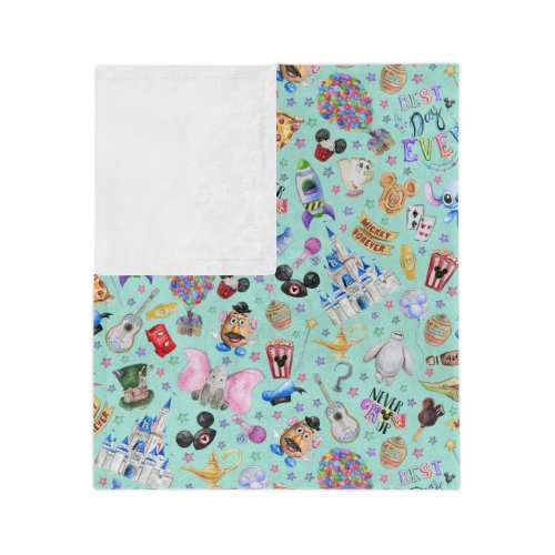 Best Day Ever Disney Blanket, Disney Velventeen Minky Blanket, Disney Blanket, Disneyland Disney World Blanket