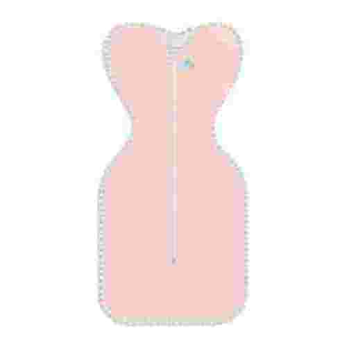 Love to Dream Swaddle Up™ Cotton 1.0 TOG Baby Sleep Sack, Arms Up Design, Twin Zipper, Small 8-13 lbs, Dusty Pink
