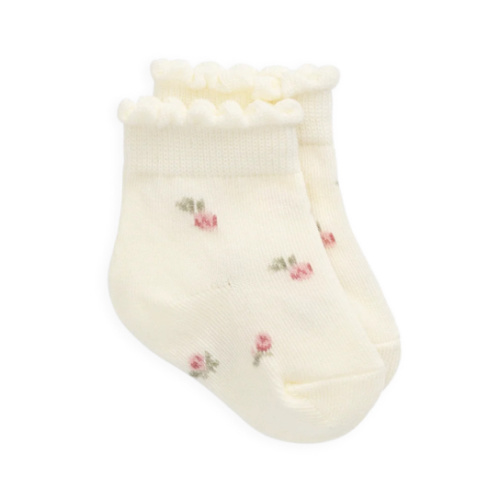 Sophia Socks - Sophia Flower – Jamie Kay USA
