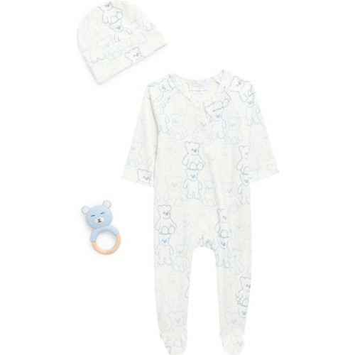 Bear Friends Footie, Hat & Teether Set