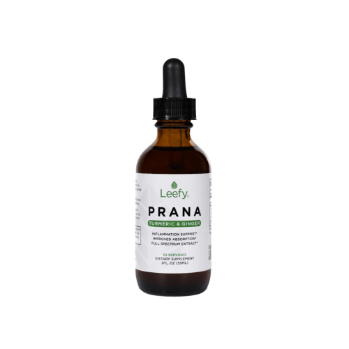PRANA by Leefy Organics | Turmeric, Ginger, Black Pepper Tincture
