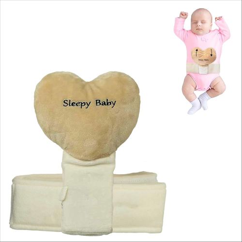 Sleepy Baby Shh White Noise Machine with Gentle Rhythmic Tapping | Mimics Parents Soothing Touch | Adjustable Speeds & Belt | Helps Reduce Constant Holding and Rocking