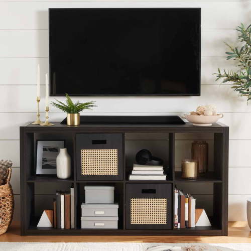 Better Homes & Gardens 8 Cube Storage Organizer, Charcoal