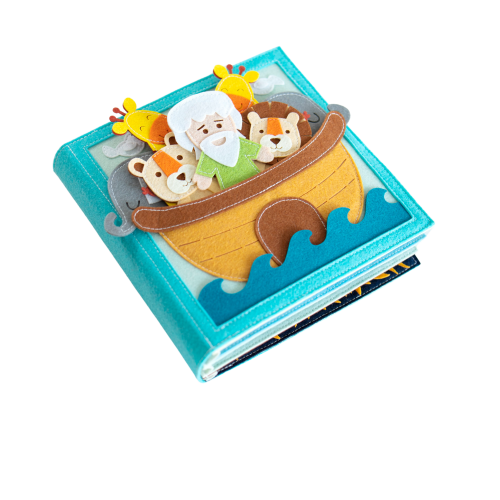 Bible Stories Quiet Book | Toddler Busy Book | Little Cloudy