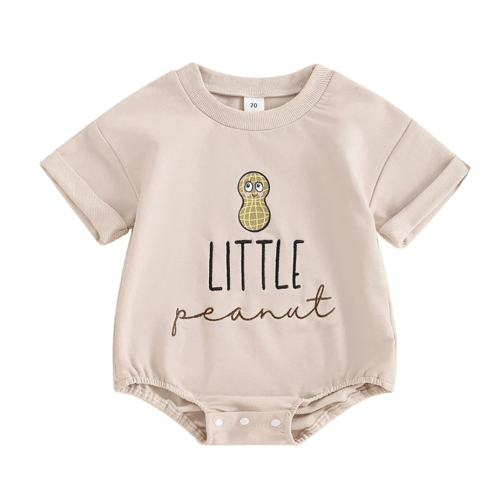 LITTLE PEANUT T-Shirt Onesie - Hazel & Bo
