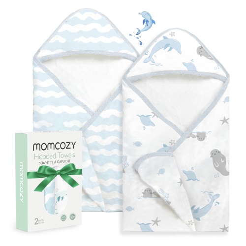 Baby Hooded Towels for Newborns - Soft & Absorbent Essentials