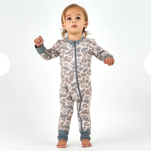 Baby Zip Up - Classic Deer Camo – BURLEBO