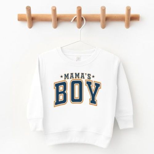 The Juniper Shop Mama's Boy Stars Toddler Sweatshirt