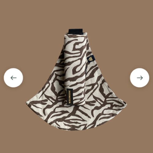 Toddler Carrier Zebra print | Wildride – Wildride USA