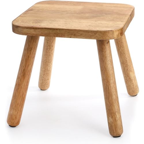 Wooden Step Stool for Bathroom