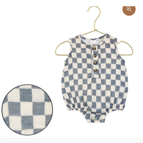 Cloud Muslin™ Bubble Romper - Miles