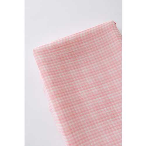 Diaper Changing Pad Gingham Check Pattern Baby Cotton Elastic Band Muslin Soft Changing station Nursery IKEA VADRA