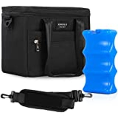 Columbia Insulated Baby Food and Bottle Tote, Black Ridge