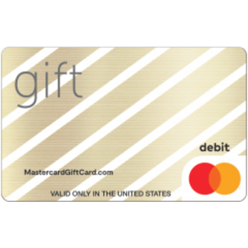 Gold Diagonal Gift Card