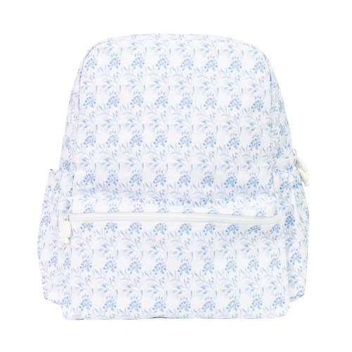 The Backpack in Navy Floral