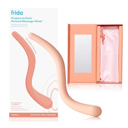 Frida Mom Prepare-to-Push Perineal Massage Wand, Labor and Delivery Essentials, Massager for Birth Prep