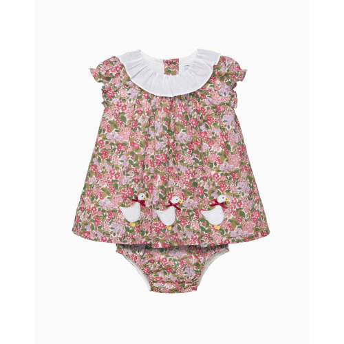 Baby Hedgerow Floral Duck Dress | Trotters London – Trotters Childrenswear USA (Size 3/6M)