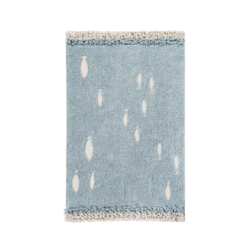 WASHABLE AREA RUG OCEAN SHORE