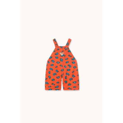 BLUE FLOWERS BABY CORDUROY DUNGAREE