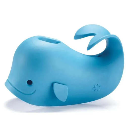 Skip Hop - Baby Bath Spout Cover, Universal Fit, Moby, Blue | MacroBaby