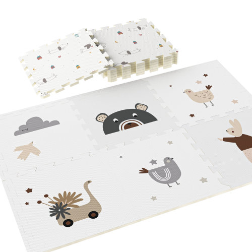 Uanlauo 6 Pieces 44*65inch Foam Play Mat, Children Puzzle Foam Floor Mat & Reviews | Wayfair
