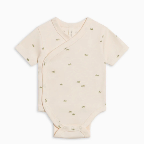 Lark Kimono Short Sleeve Bodysuit - Newborn