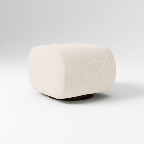 Mia Swivel Glider Ottoman, Deco Weave Sand
