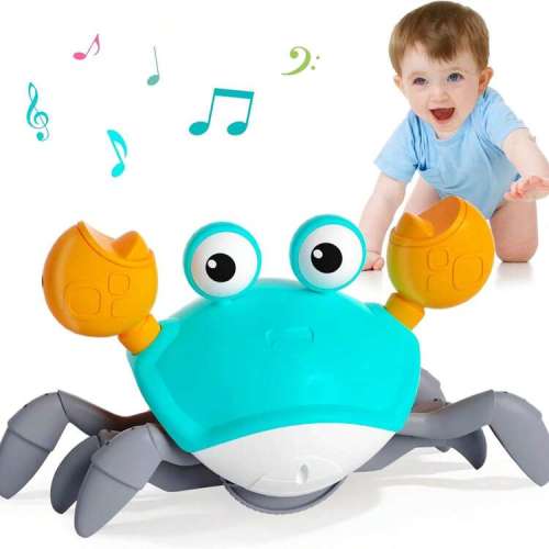 Crawling Crab Baby Toys, Magical Creature Toys, Baby Sensory Prone Toys 3 4 5 6 7 8 9 10 11 12-Year-Old Boys And Girls Learning To Crawl, 3-6 6-12 Years Old Toddlers Learning To Walk, Suitable For Children Over 36 Months Old | SHEIN USA