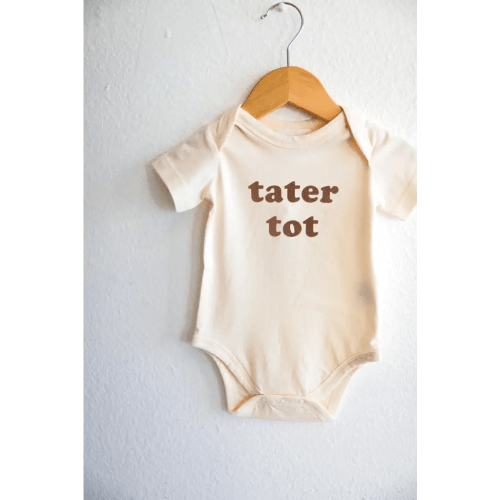 Tater Tot Organic Cotton Baby Onesie