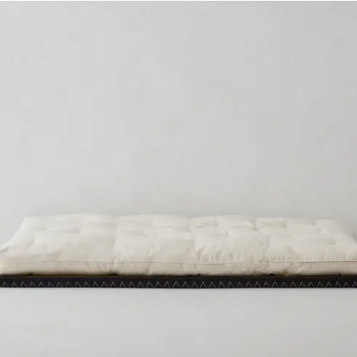 Natural Wool & Organic Cotton Shiki Futon Bed - Shikibuton Japanese Futon Mattress - 3 or 5 Inch - Soft