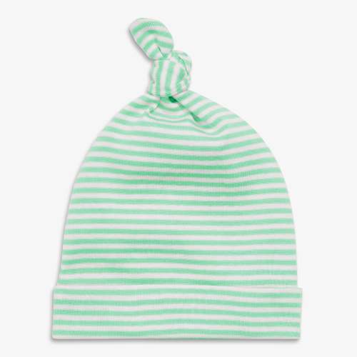 Clearance baby organic hat in mini stripe | Primary.com