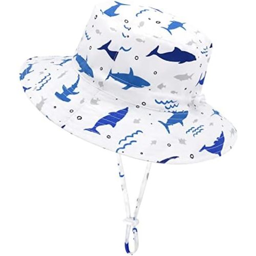Sarfel Baby Sun Hat Summer Baby Boy Hats UPF 50+ Sun Protection Toddler Hat Bucket for Baby Girl Adjustable Kid Cap
