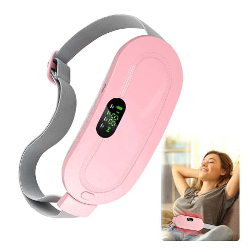 Portable Cordless Heating Massage Pad,Electric Rapid Fast Heating Belly Wrap Belt for Women,7.2",1PC