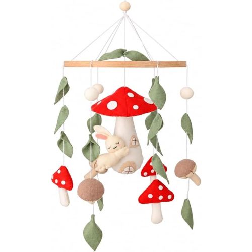 Woodland Crib Mobile for Girls