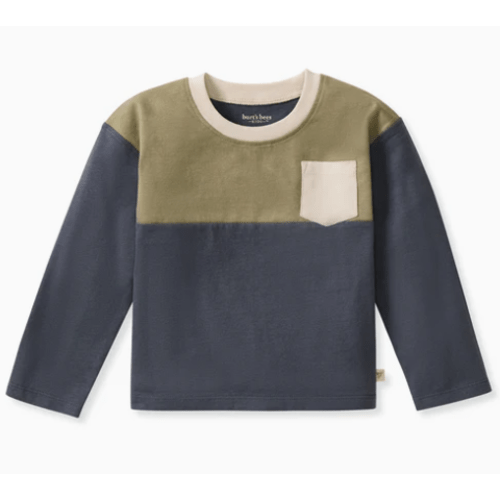 Color Blocked Organic Cotton Tee