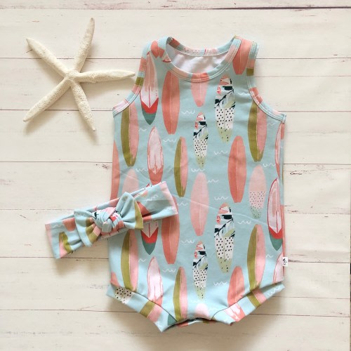 NEW! “Surfer Girl” Romper
