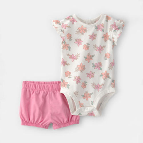 Carter's Baby Girls 2-pc. Short Set 6M