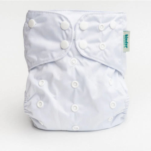 Solid Color: Essentials Pocket Cloth Diaper with Athletic Wicking Jersey, Grows with your Baby